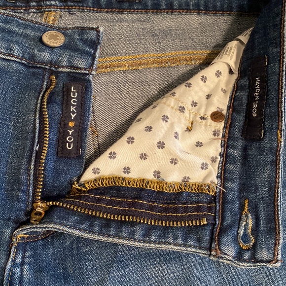 Lucky Brand Hayden Crop Skinny raw hem Medium wash Size 29 - Picture 7 of 16